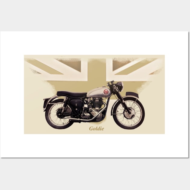 Golden oldie Wall Art by motomessage